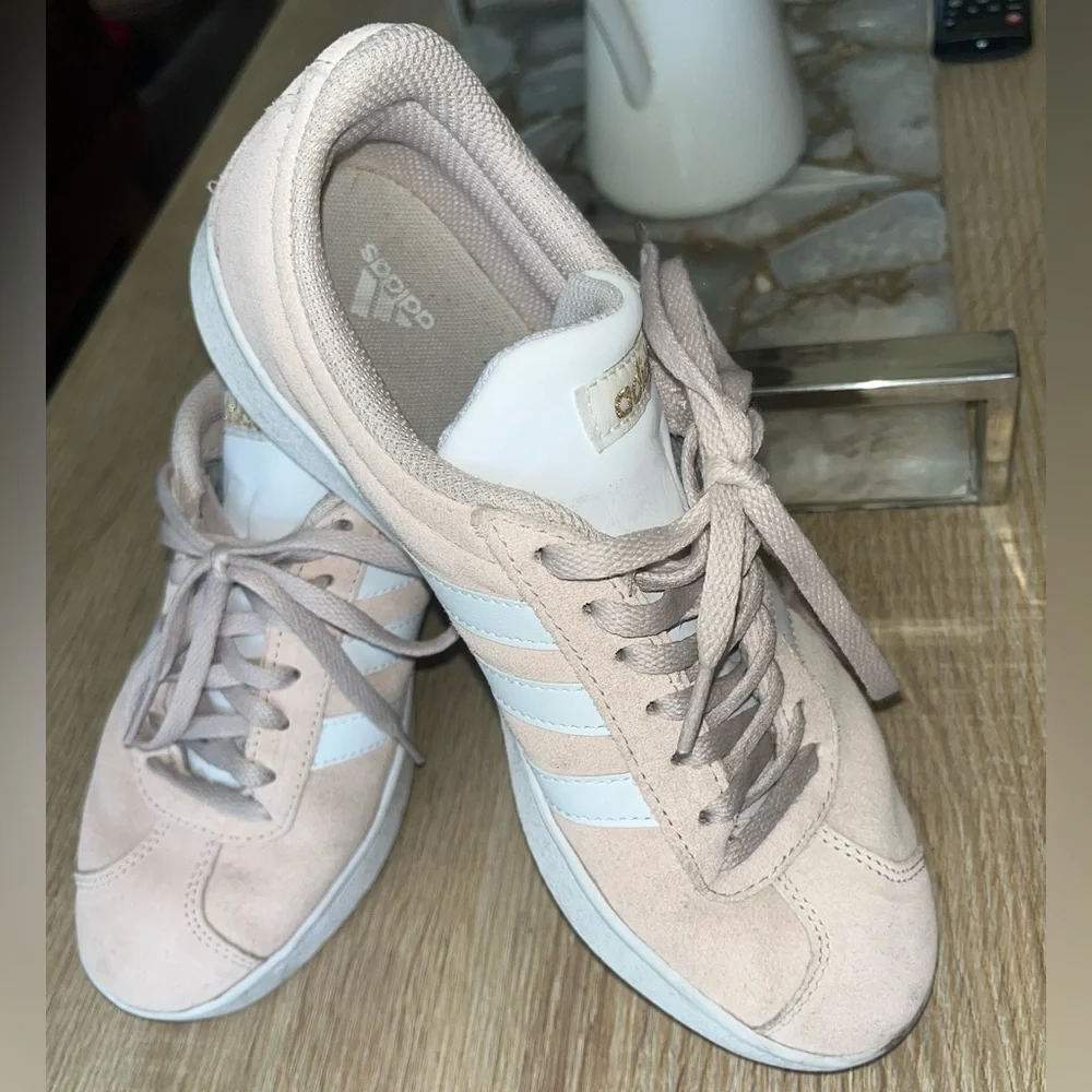 Adidas Women's VL court 2.0 Sneakers color wander quartz size 7 - Picture 4 of 14